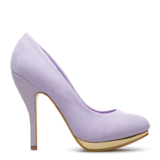 shoedazzle purple heels