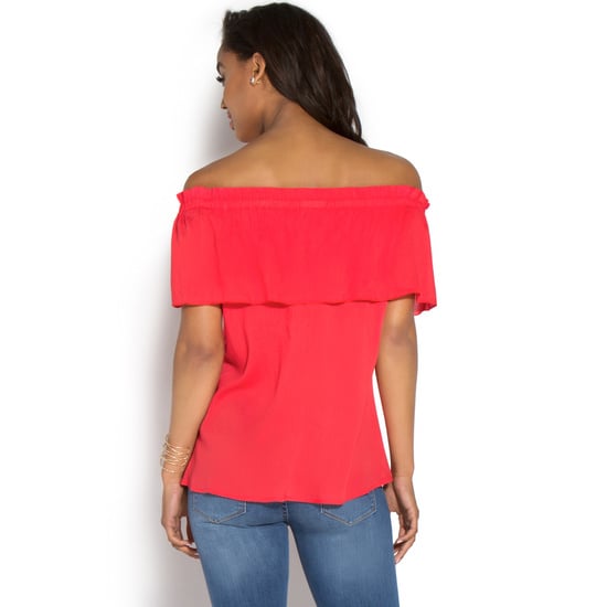 Off Shoulder Peasant Top Shoedazzle 2711