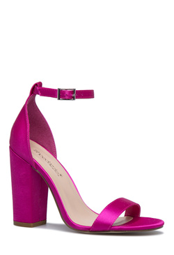 magenta sandal heels