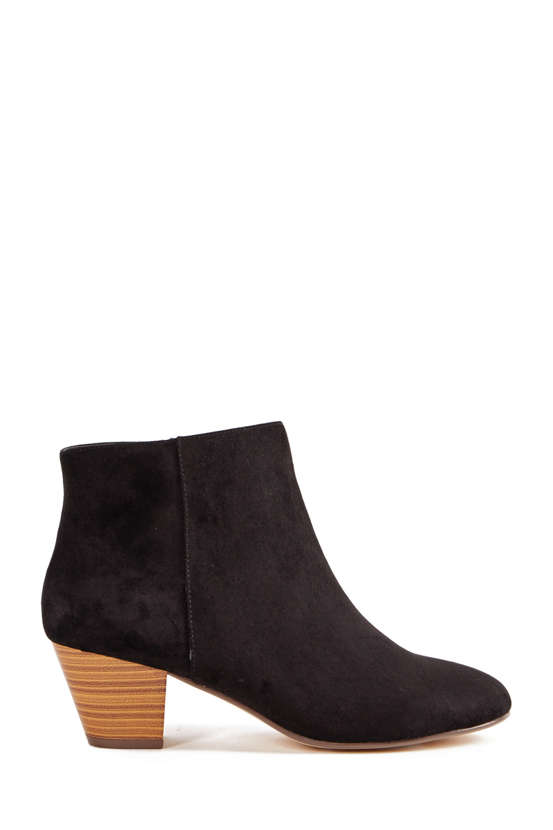Shoedazzle Booties Fleur Bootie Womens Black Size Wide Width