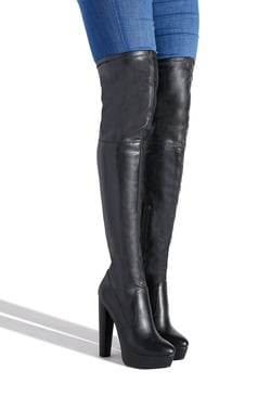 flo thigh high boot