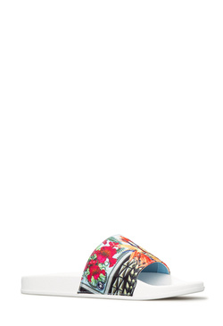 FALICIA EMBELLISHED SLIDE SANDAL