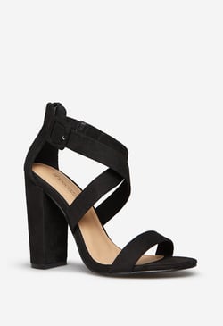 ora face block heel sandals