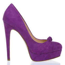 shoedazzle purple heels