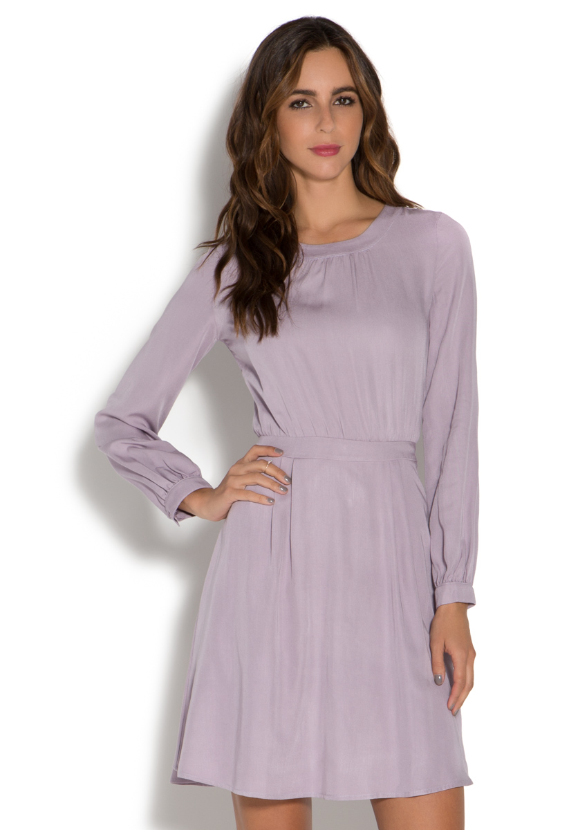 duns scoop neck dress