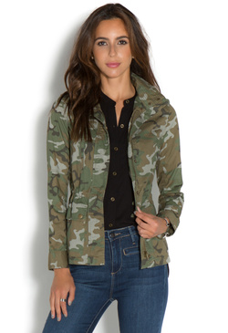 CAMO UTILITY JACKET - ShoeDazzle