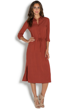 only midi shirt dress