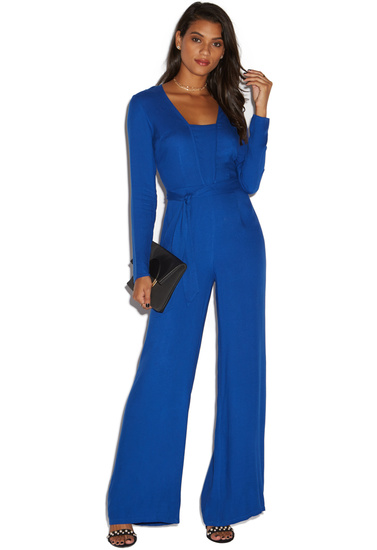 WIDE LEG JUMPSUIT - ShoeDazzle