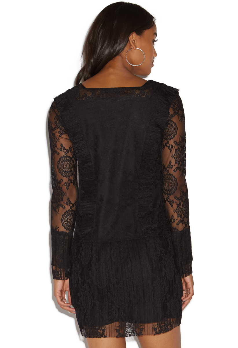 katie lace tier dress