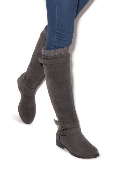 NAYA FLAT BOOT - ShoeDazzle