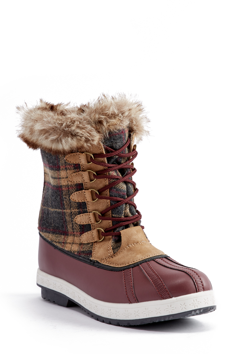 shoedazzle duck boots