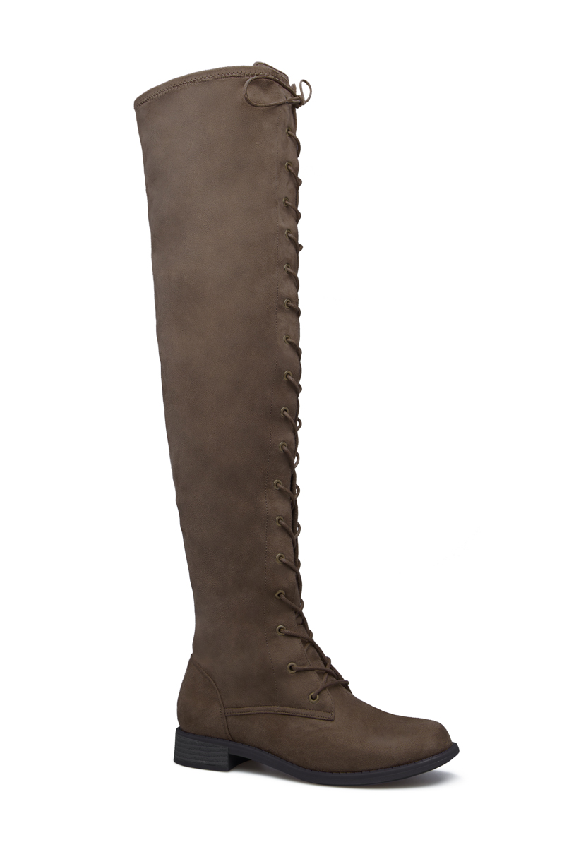 DANAE FITTED COMBAT BOOT - ShoeDazzle