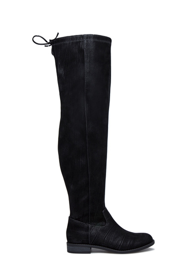 JESSI FLAT THIGH-HIGH BOOT - ShoeDazzle