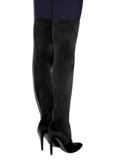 SVETLANA SEXY STRETCH BOOT - ShoeDazzle