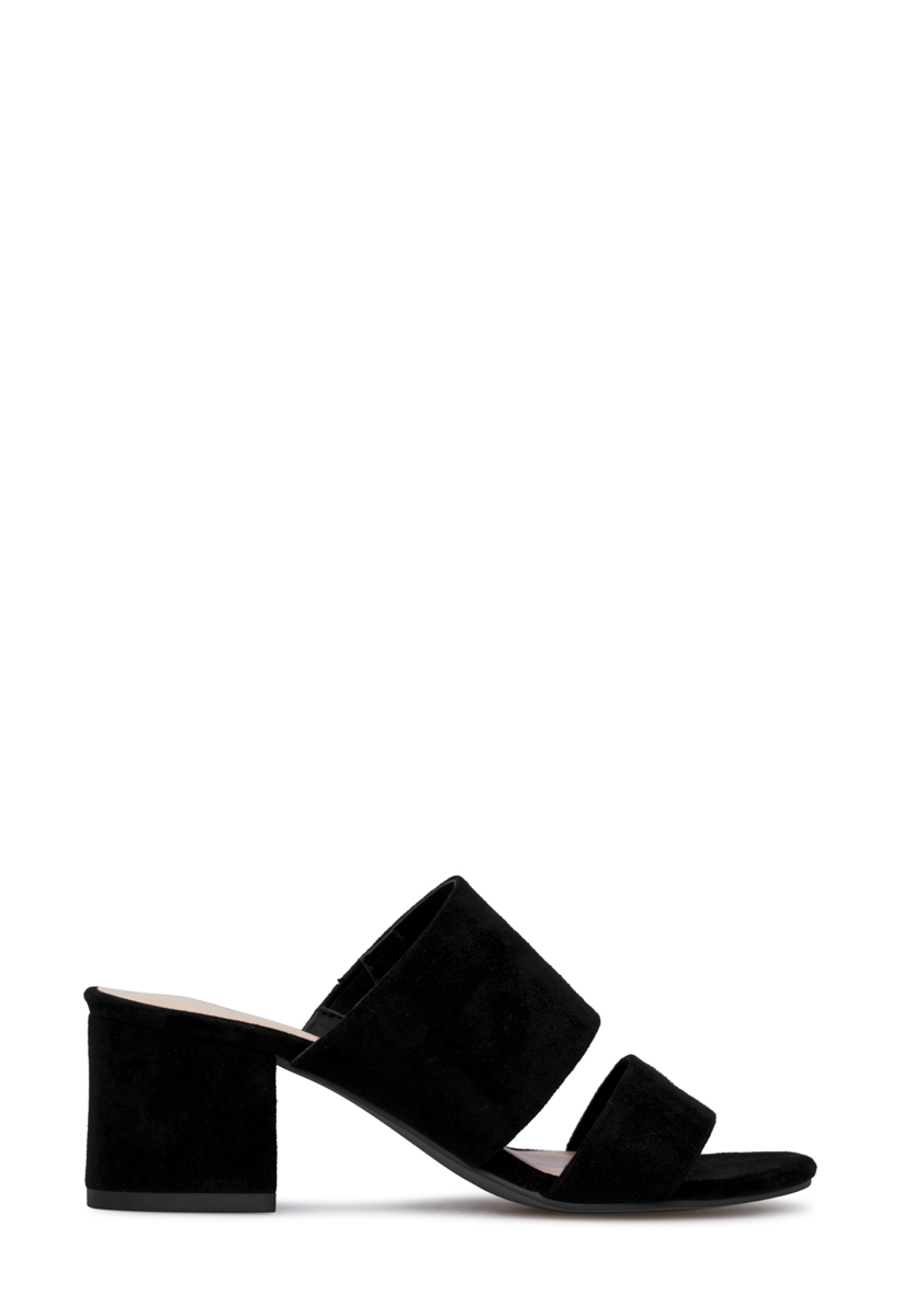 SONYA BLOCK HEEL SLIDE - ShoeDazzle