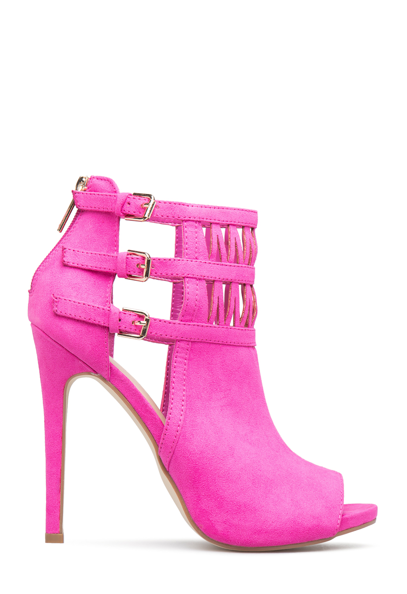 shoedazzle pink heels