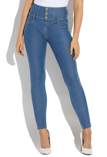 HIGH WAISTED JEGGING WITH POCKETS - ShoeDazzle