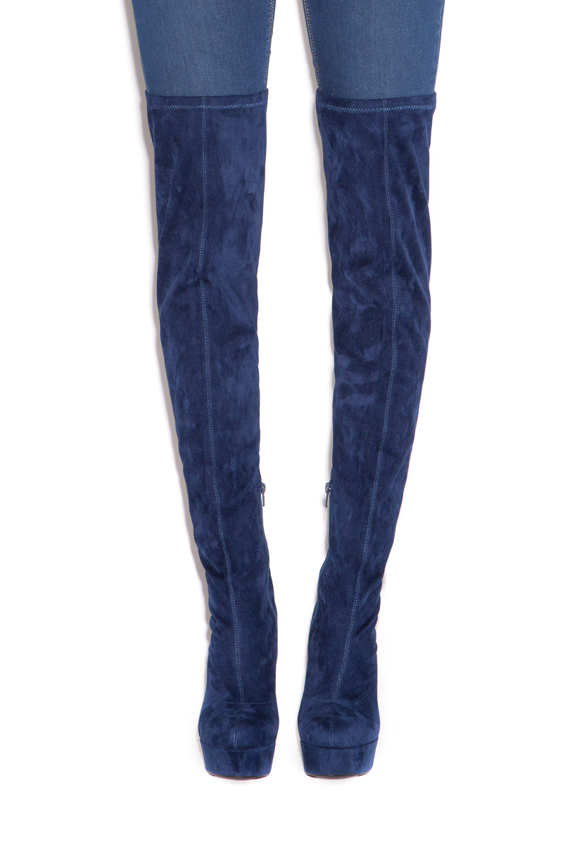 shoedazzle thigh high boots