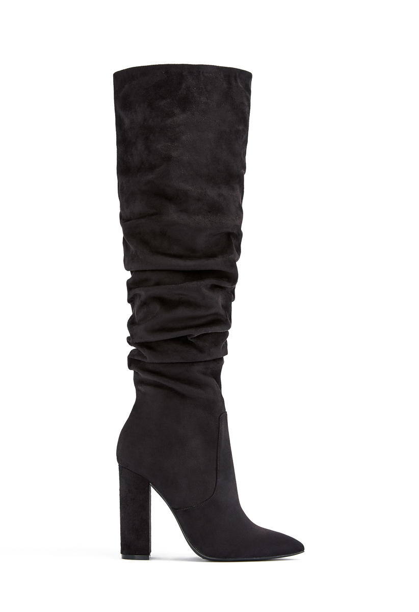 shoedazzle suede boots