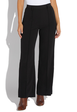 WIDE-LEG PINTUCKED PANTS - ShoeDazzle