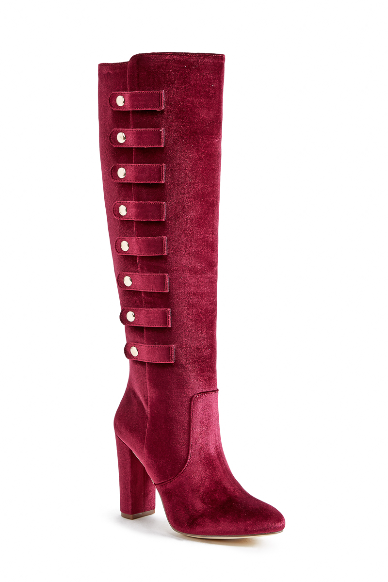 shoedazzle red boots