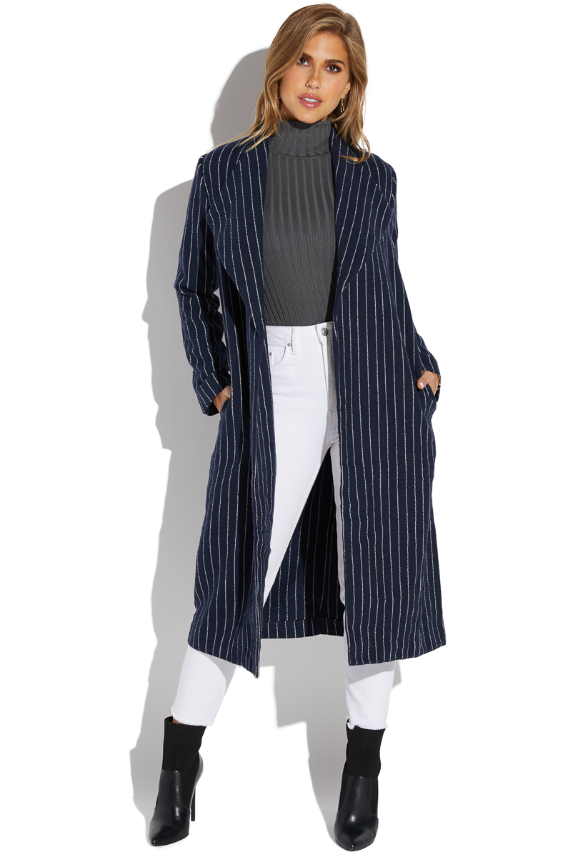 STRIPED COAT - ShoeDazzle