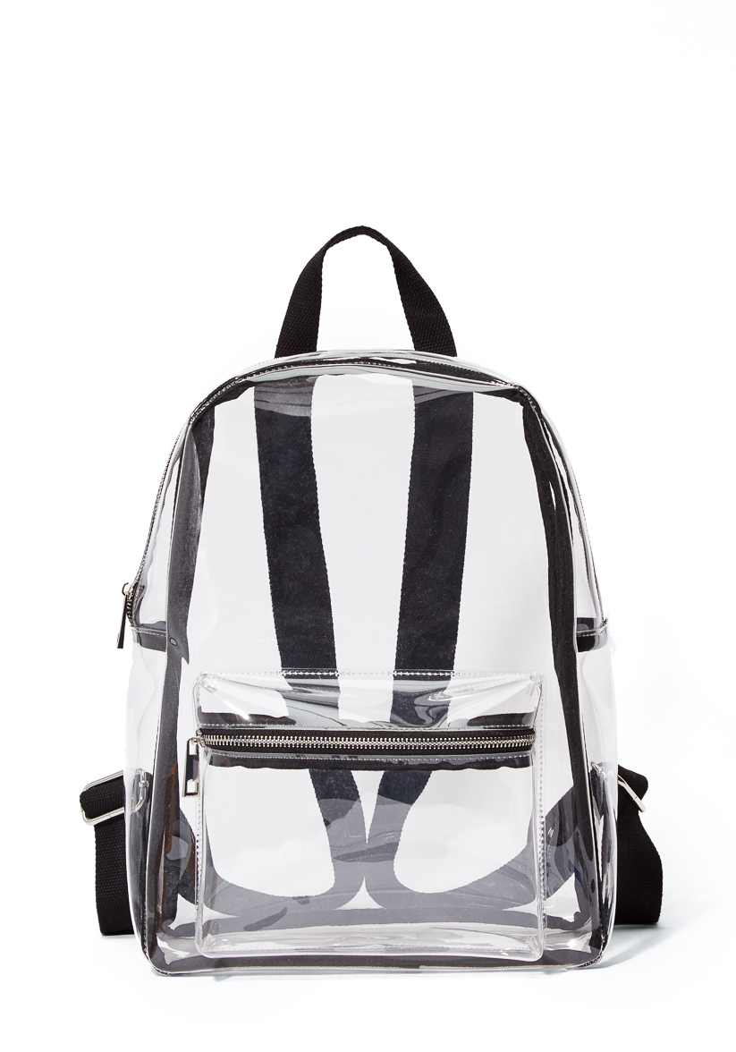 clear backpack shoedazzle