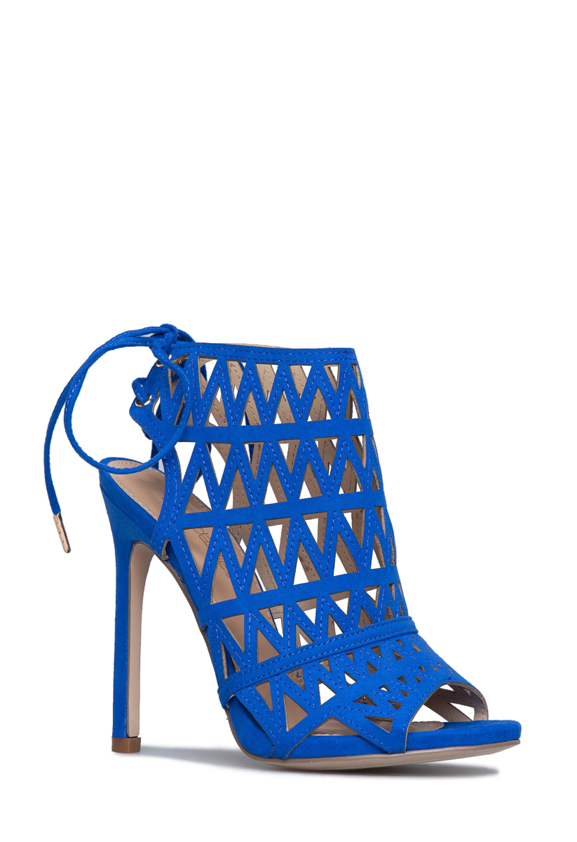 shoedazzle blue heels