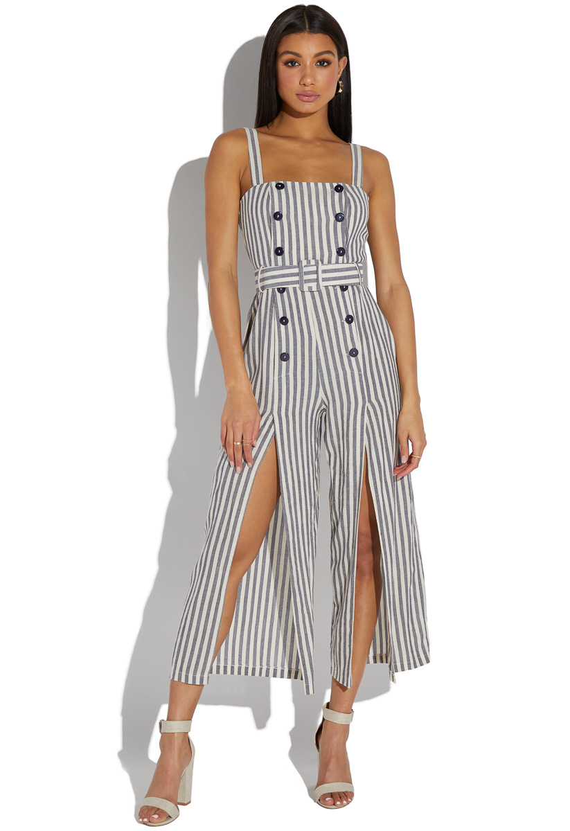 slit jumpsuit