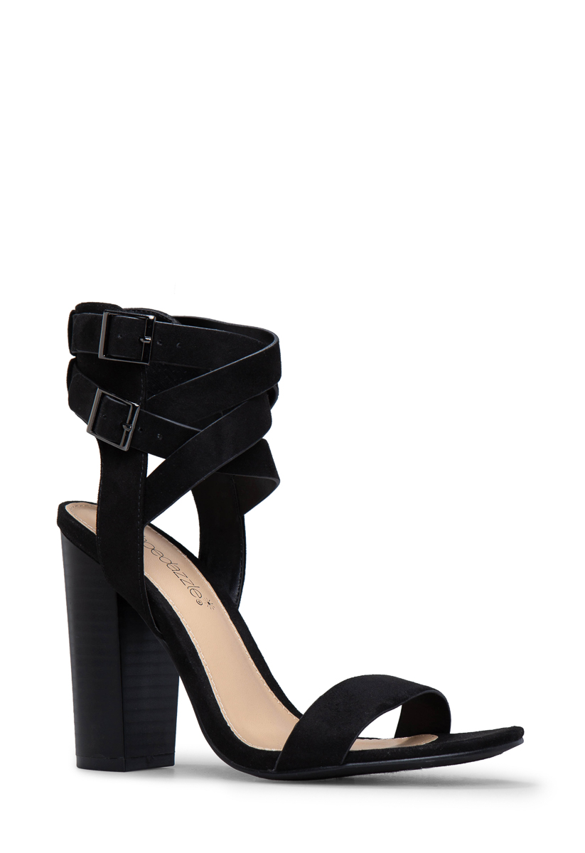 FIONA STRAPPY HEELED SANDAL - ShoeDazzle