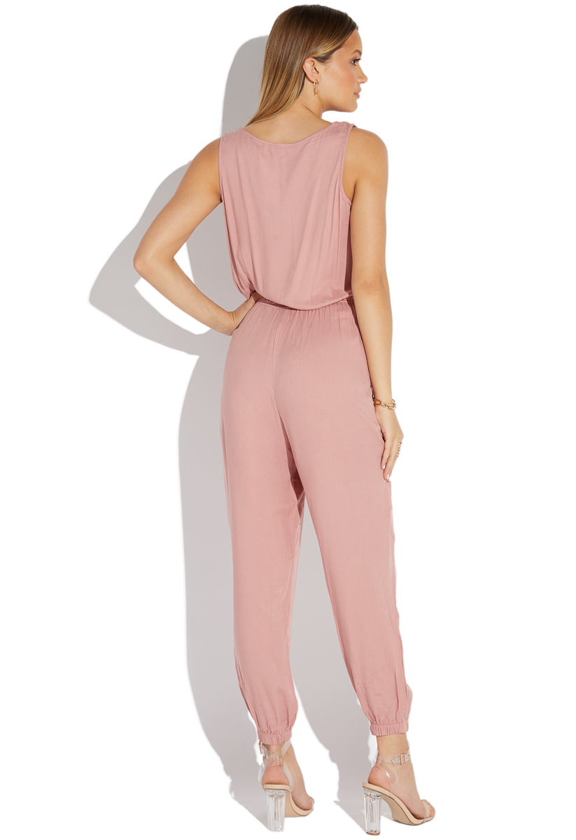 utility jogger jumpsuit