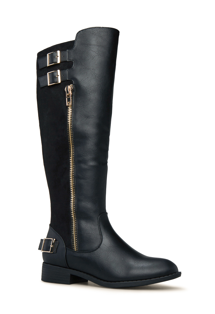 TAYLER BUCKLE STRAP BOOT - ShoeDazzle