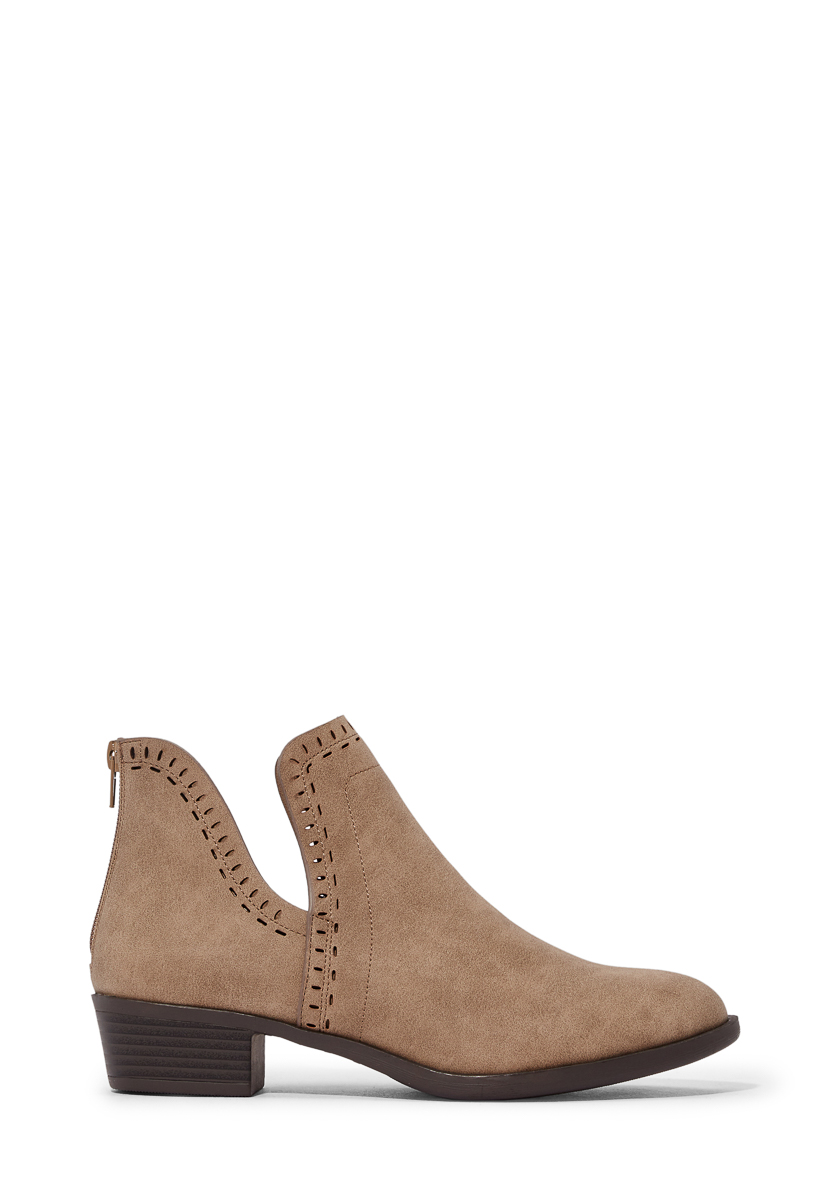 tommi perforated bootie