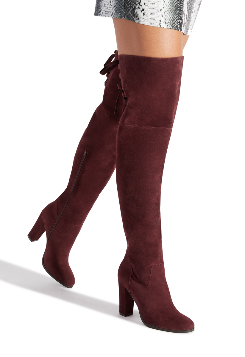 maelynn thigh high boot