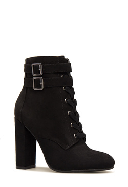 KAIYA LACE UP BOOTIE - ShoeDazzle