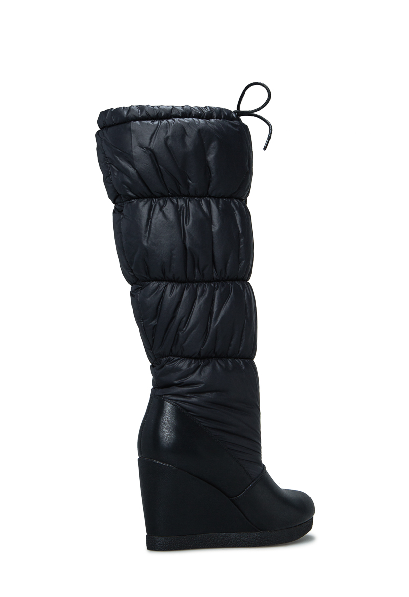 cold weather wedge boots