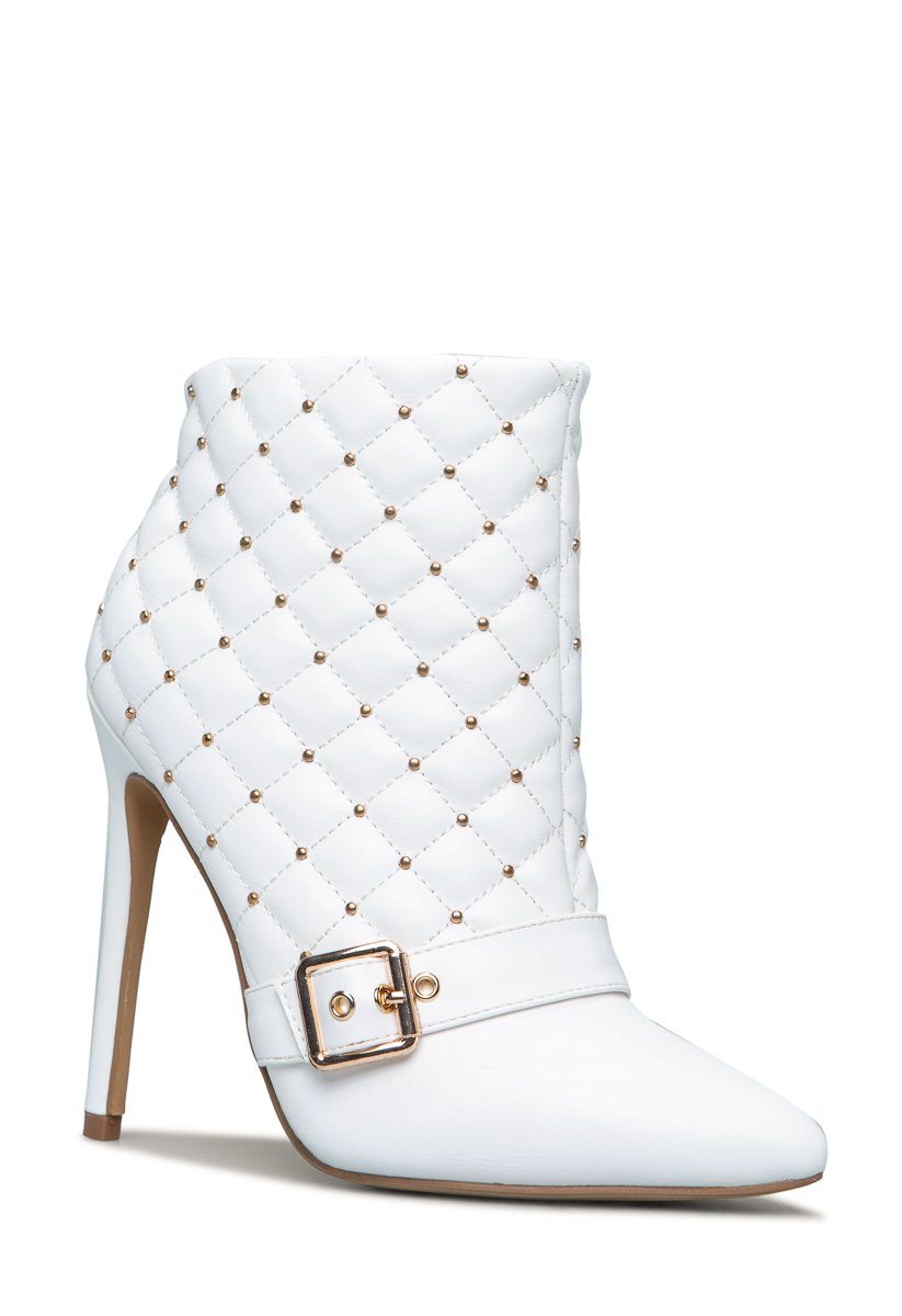 abigail perforated bootie