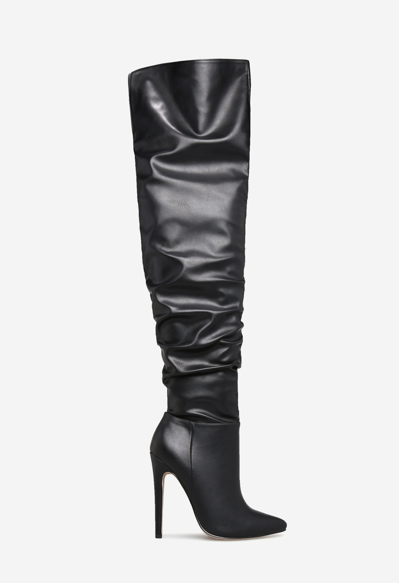 shoedazzle high heel boots