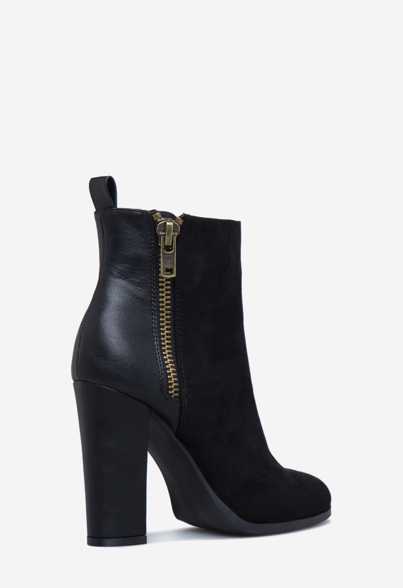 dauphine block heel bootie