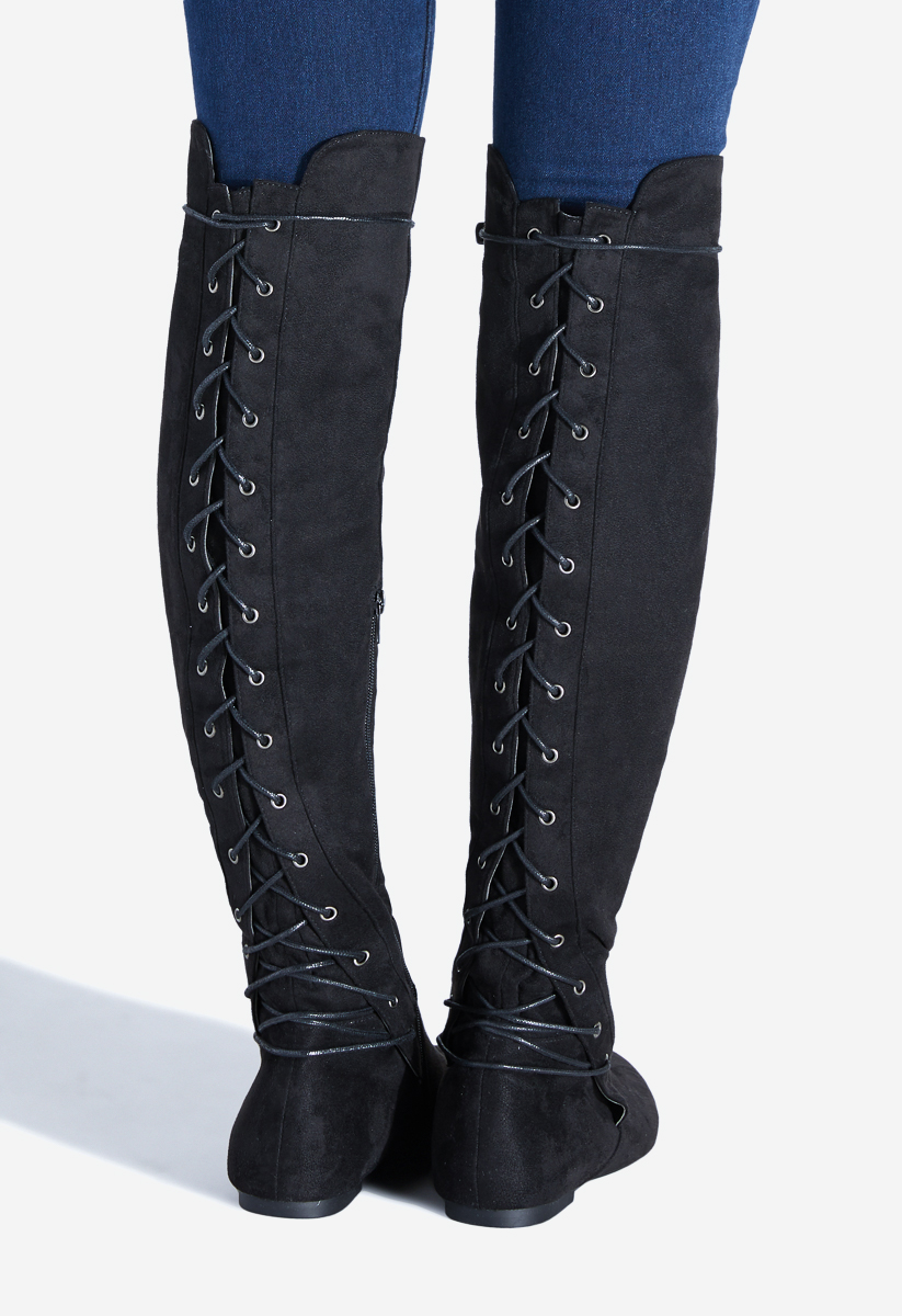 MARIAN LACE UP BOOT - ShoeDazzle