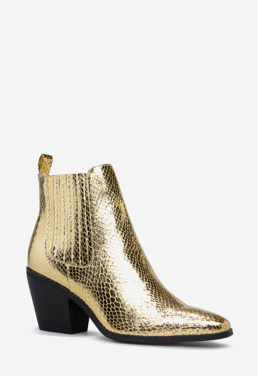 shoedazzle gold heels