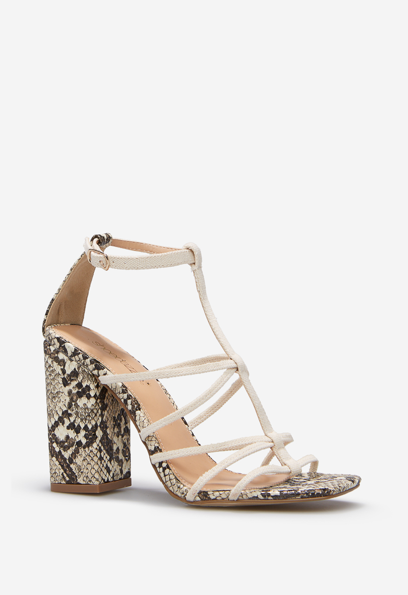 shoedazzle strappy heels