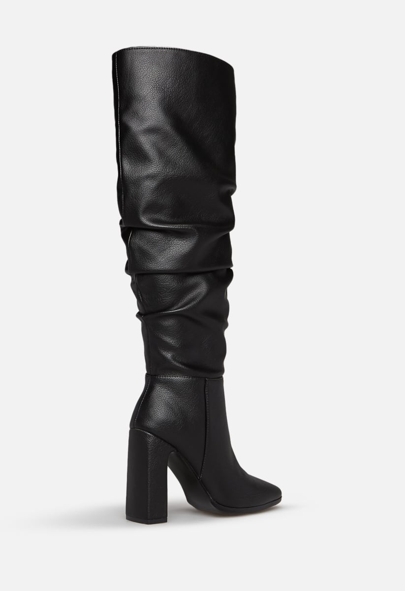 rayanna slouchy heeled boot