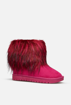 carrie faux fur lined duck boot