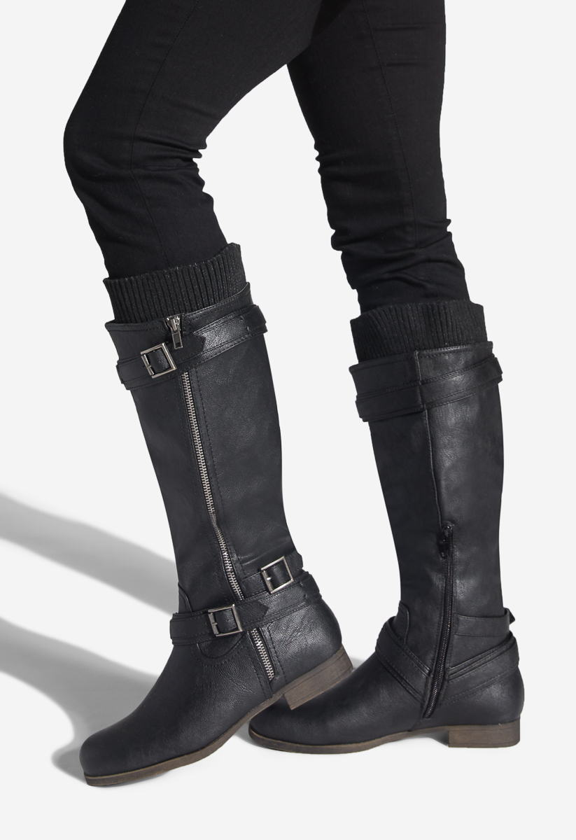 kadijah wraparound buckle boot