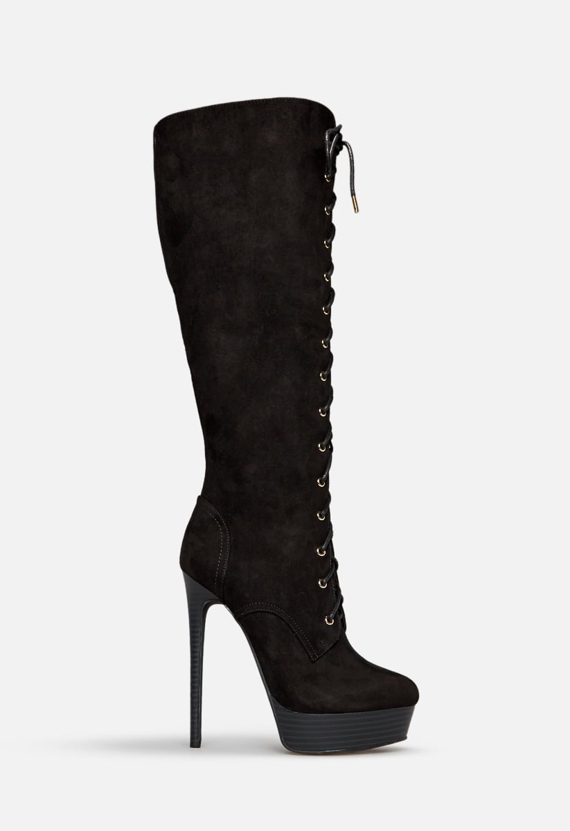 shoedazzle platform boots