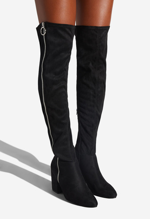 shoe zone thigh high boots