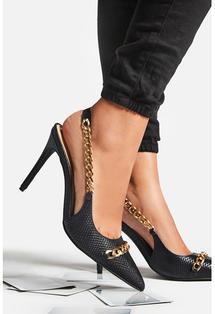 shoedazzle black heels