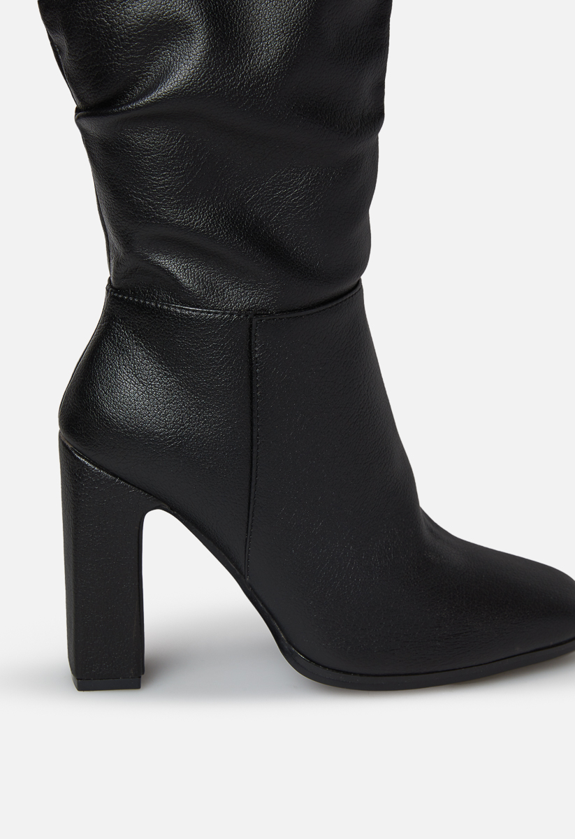 rayanna slouchy heeled boot