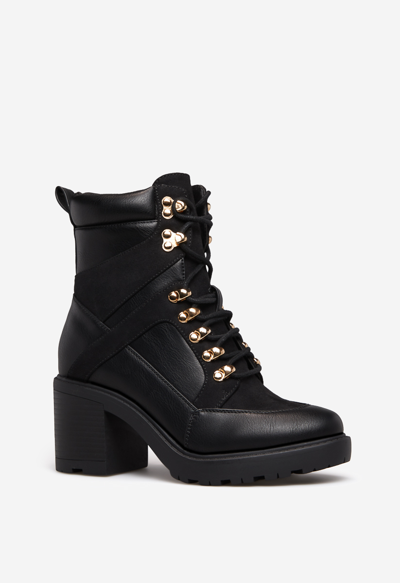 edde lace up bootie